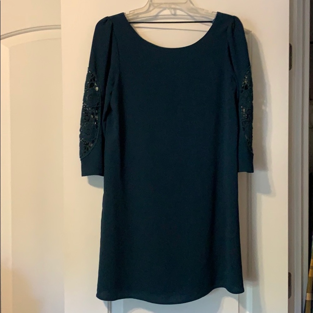 Green Maternity Dress-Pink Blush